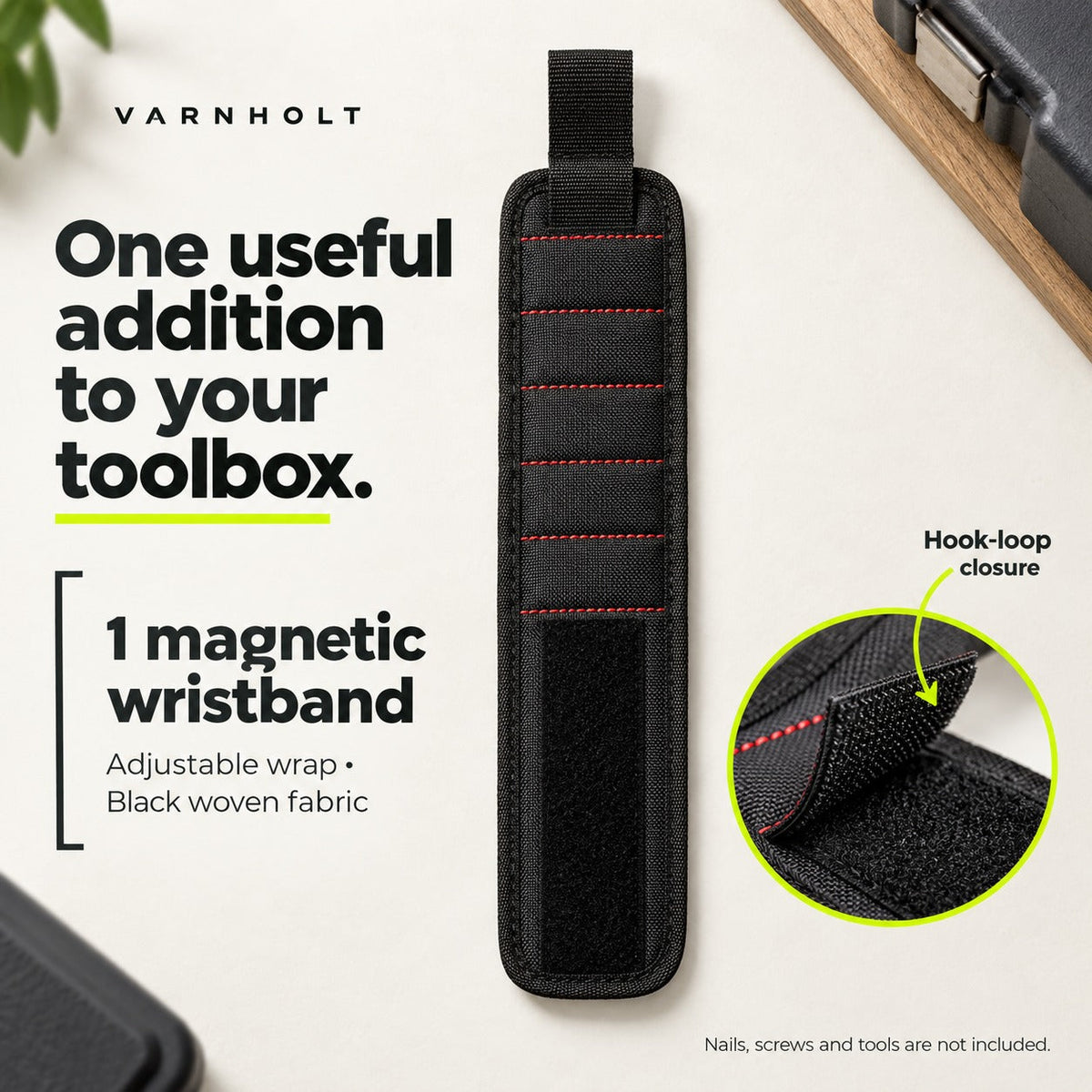 Varnholt Magnetic Tool Wristband